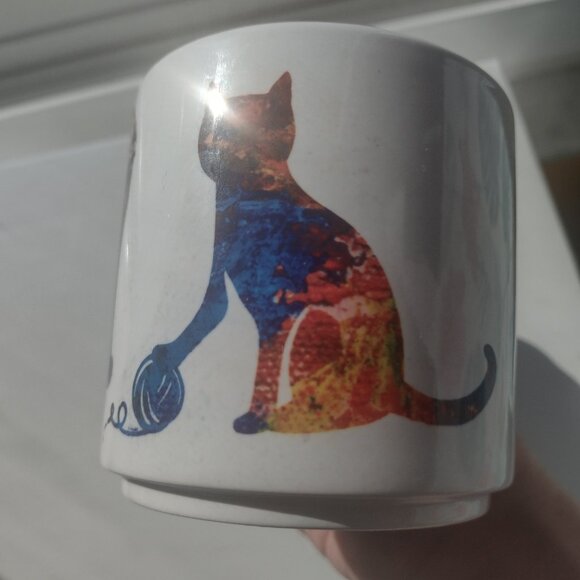 3 piece cat themed coffee cups mug set new - Picture 5 of 5